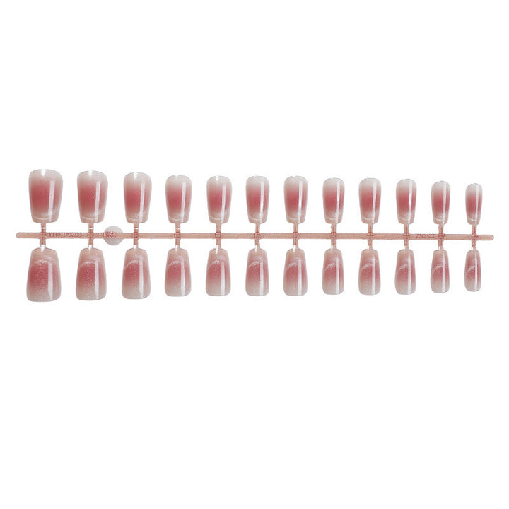 Premium Short Press-On Nail Set Bowlift