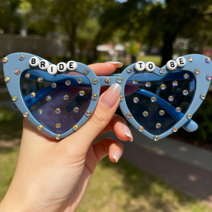 Bride-To-Be Heart-Shaped Sunglasses Bowlift