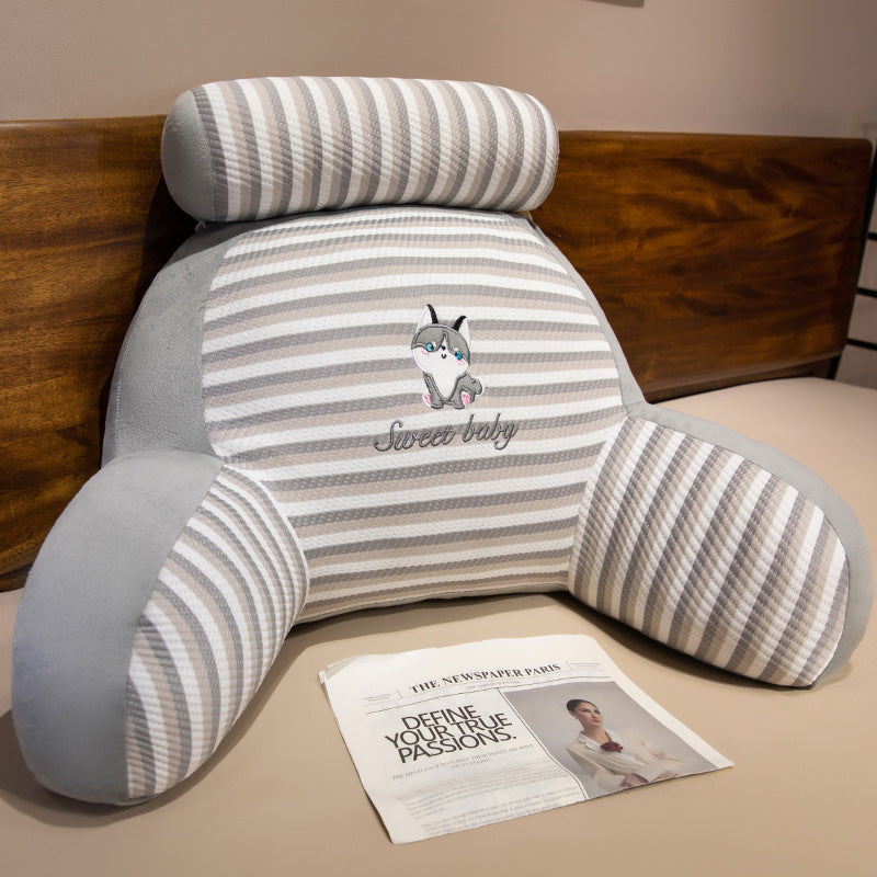 Plush Neck Support Pillow in Bunny Design Bowlift