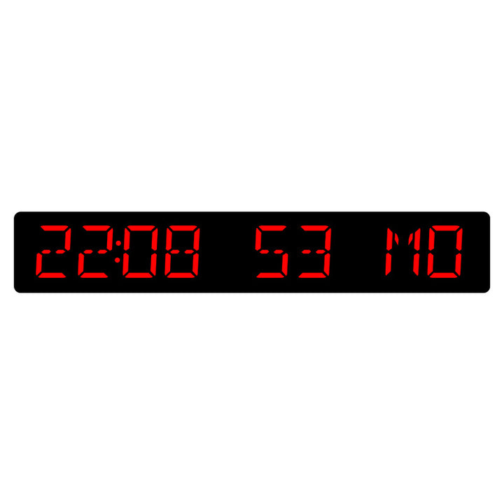 Digital wall clock with large LED display Bowlift