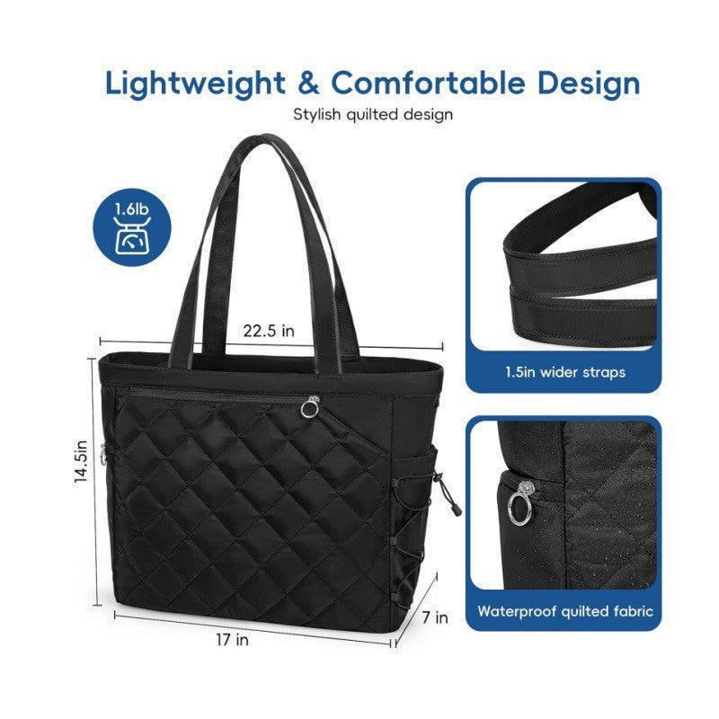Quilted Sports Tote Bag Bowlift