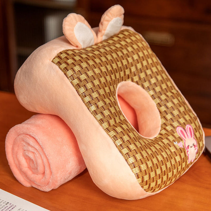 Plush seat cushion with dinosaur design Bowlift