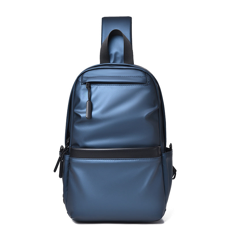 Compact sling backpack with multifunctional storage compartments Bowlift