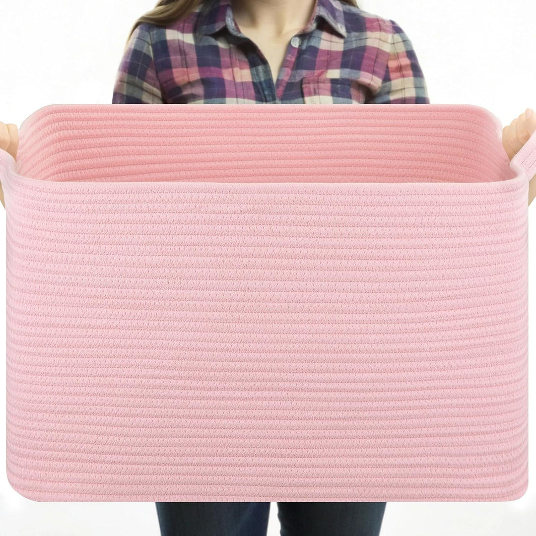Women Versatile Storage Basket with Sturdy Handles Bowlift