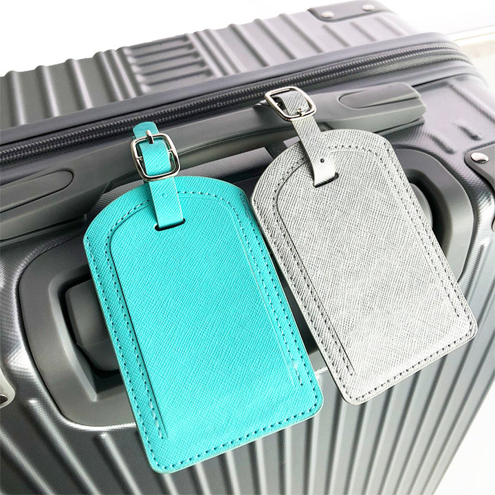 Women Luggage Tag with Sturdy Attachment Strap Bowlift