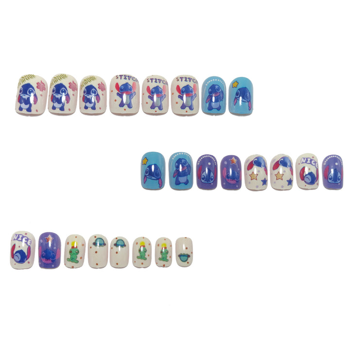 Art Nails in Creative Cartoon Style Bowlift