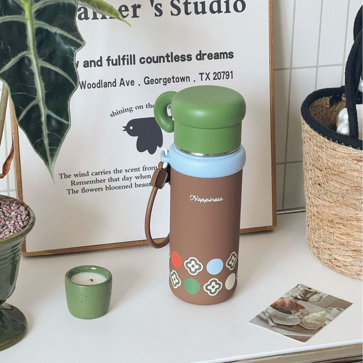 Women's Insulated Drinking Container with Cheerful Design Bowlift