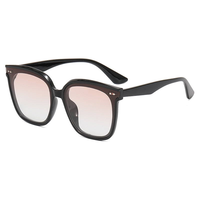 Ladies square sunglasses with mirrored gradient Bowlift