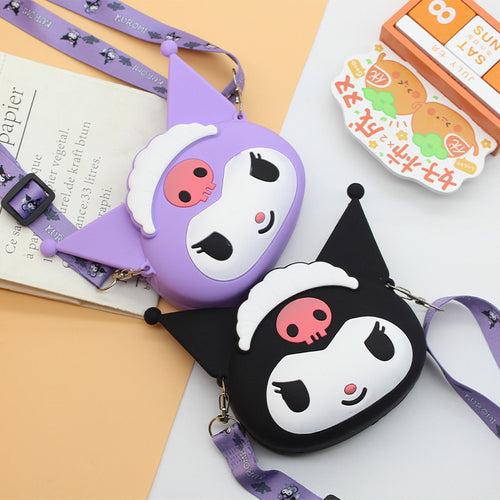 Women Cartoon Shoulder Bag made of Silicone Bowlift