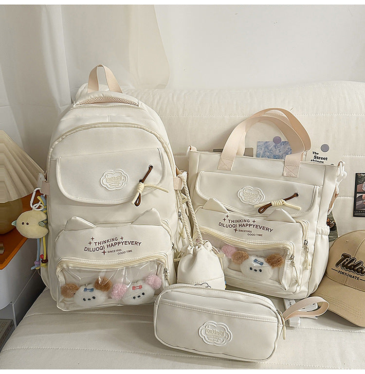 Multi-Functional School Backpack and Tote Bundle Bowlift