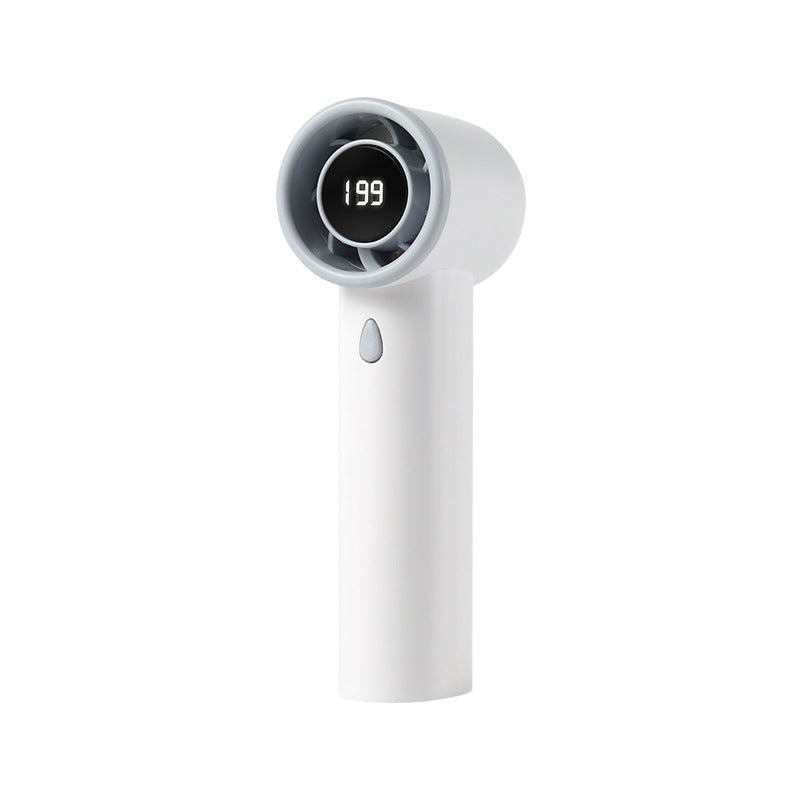 Ladies portable mini fan with LCD display Bowlift