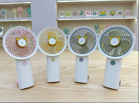 Ladies Portable Hand Fan with Creative Cooling and Aroma Diffuser Bowlift