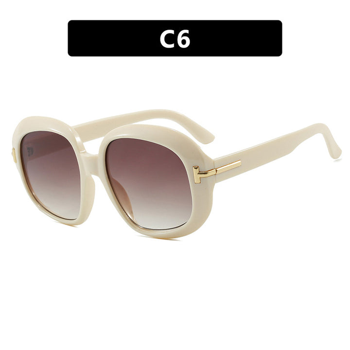 Women's oversized sunglasses with elegant frame structure and UV protection Bowlift