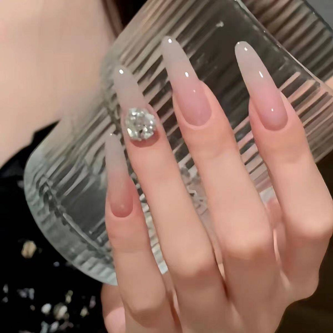 Decorative Press-On Nail Design Set Bowlift