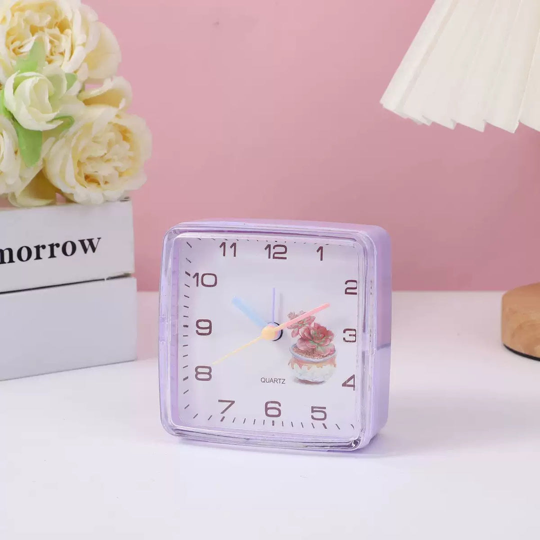 Funny desk clock in apple design Bowlift