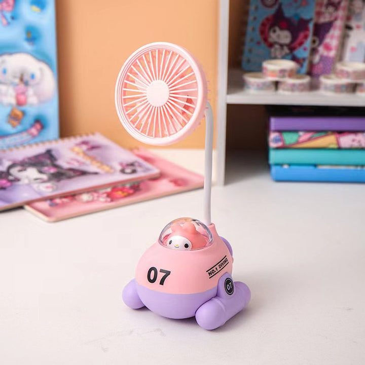 Unisex Portable Mini Fan in Cute Panda Design Bowlift