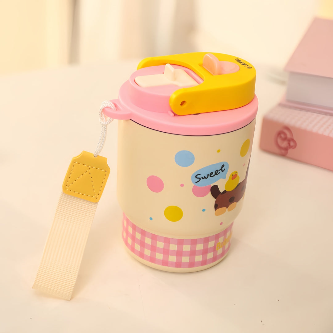 Women's drinking cup with funny animal design Bowlift