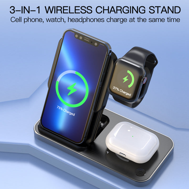 Unisex Wireless Charger with Multiple Connections from Bowlift