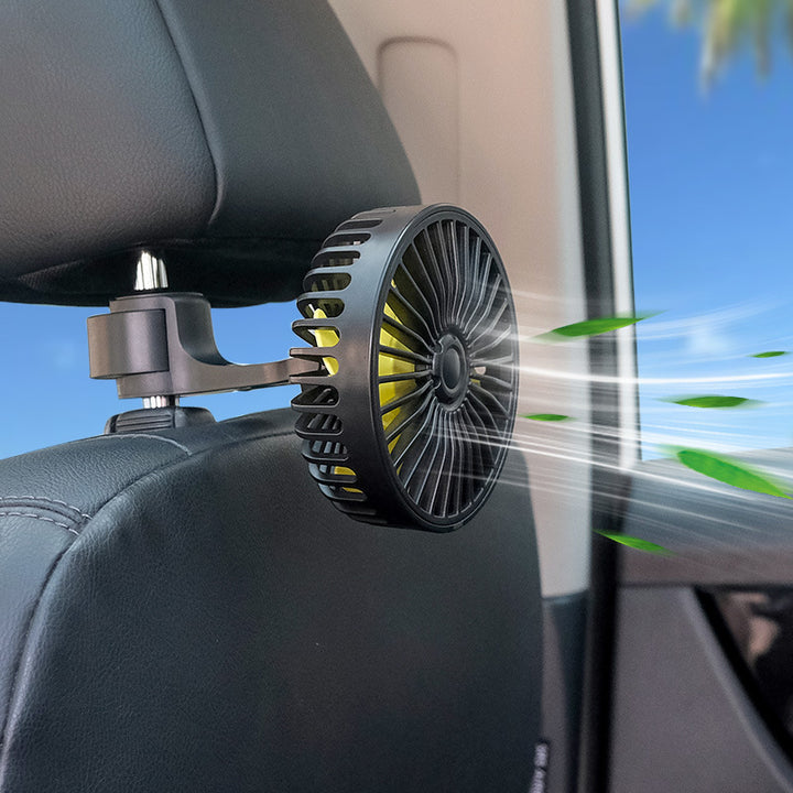Dual-Breeze Portable Car Fan Bowlift