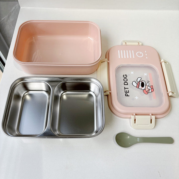 Multi-Compartment Pet Food Container