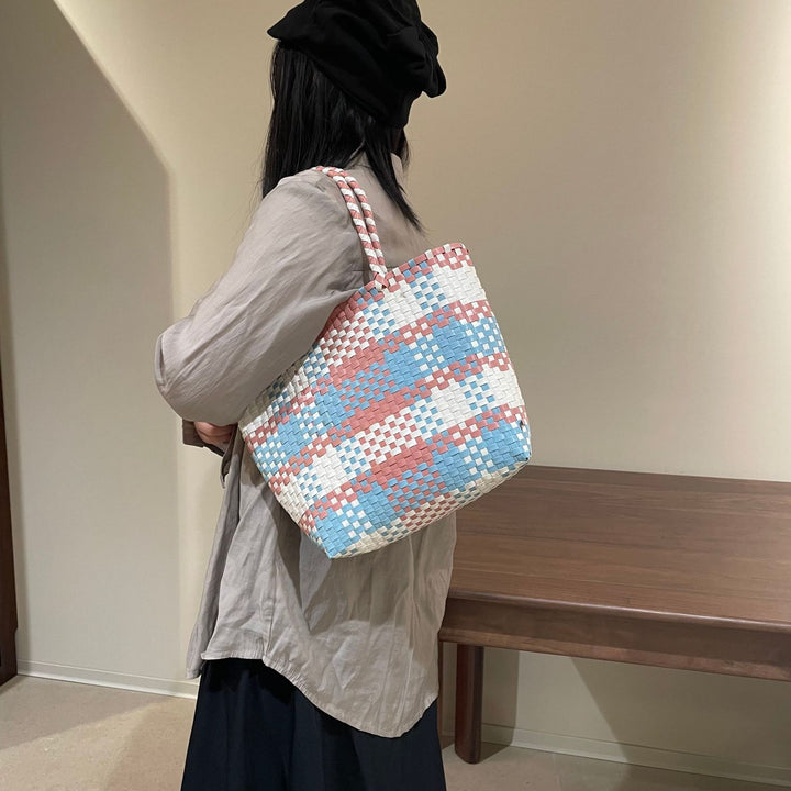 Handwoven shopping and beach bag Bowlift