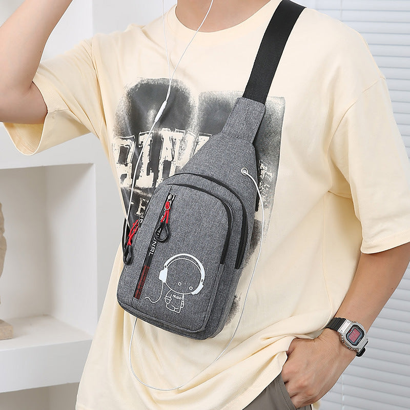 Trendy Street Style Sling Backpack Bowlift