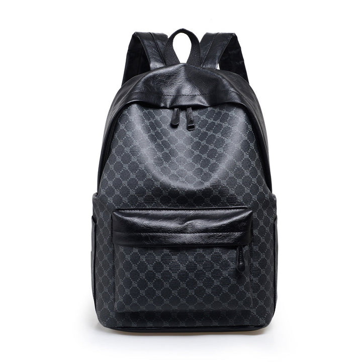 Durable Leather-Accented Daily Backpack Bowlift