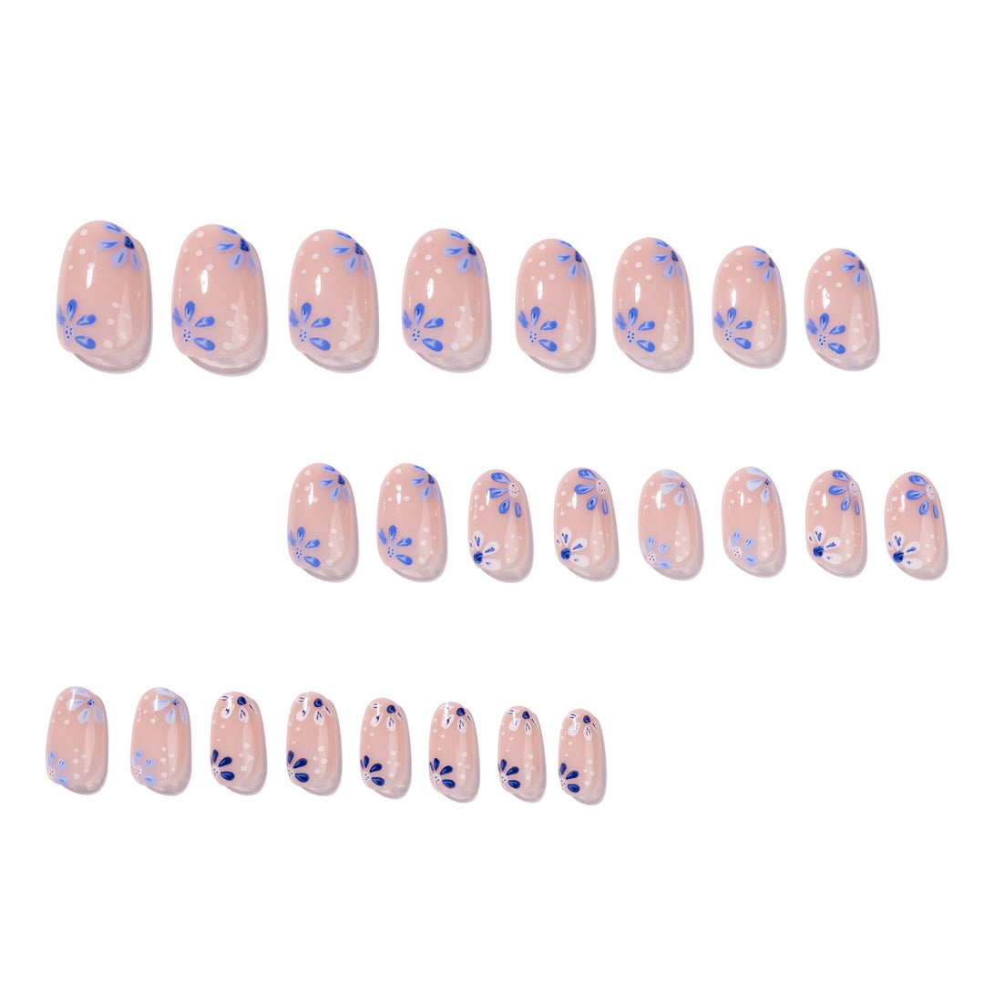Artful Nail Art with Floral Patterns Bowlift
