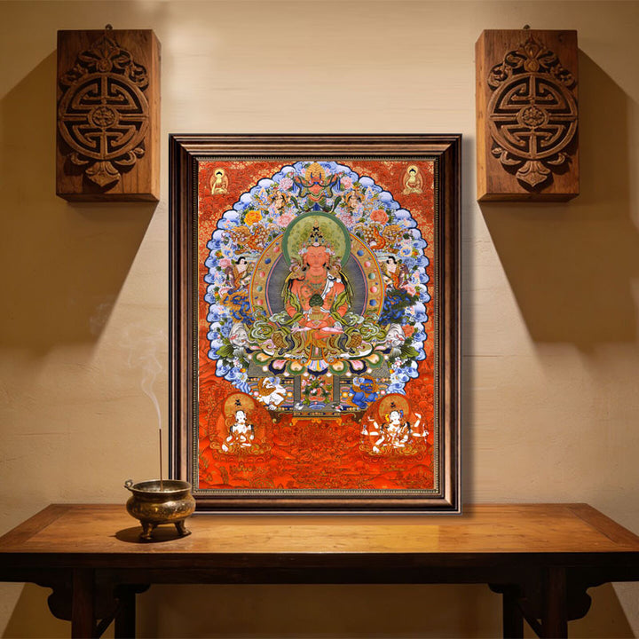 Intricate Religious Canvas Artwork