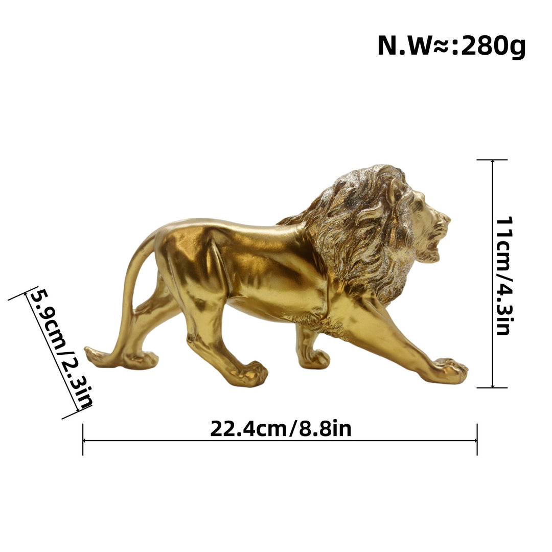Decorative lion figurine in modern style Bowlift