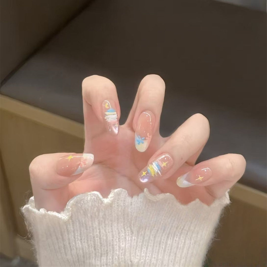 Ombre Art Nails Bowlift