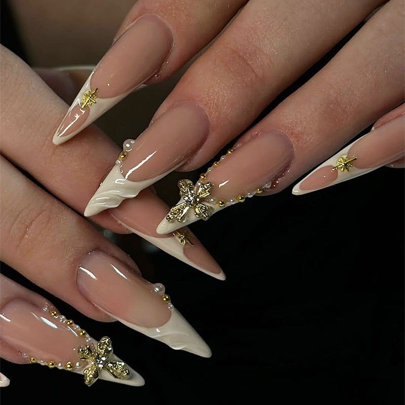 Elegant Decorative Press-On Nail Collection Bowlift