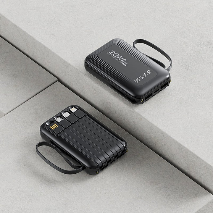 Portable Powerbank with Intelligent Charging Concept Bowlift