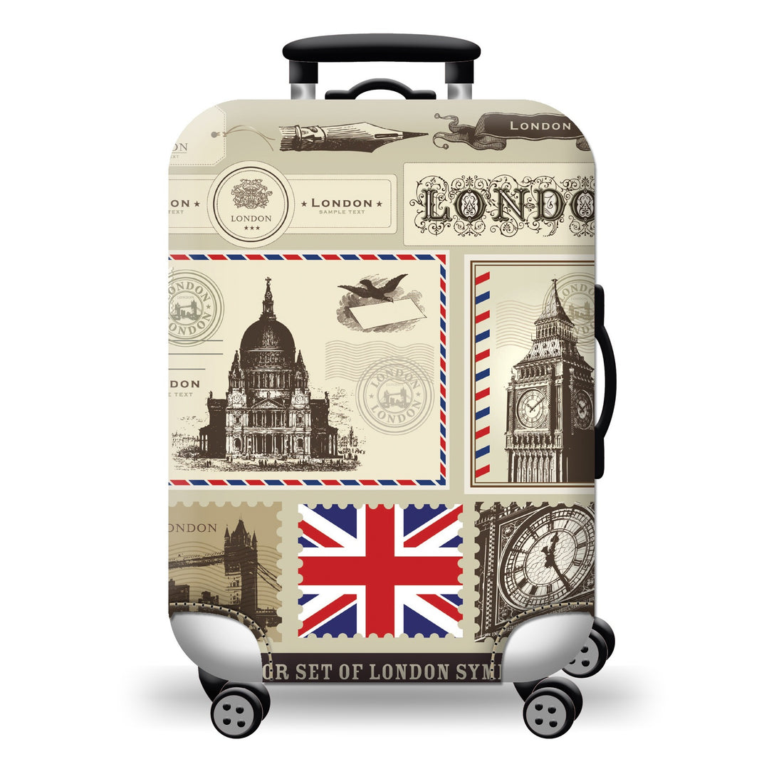 Geometric Travel Hard Shell Suitcase Bowlift