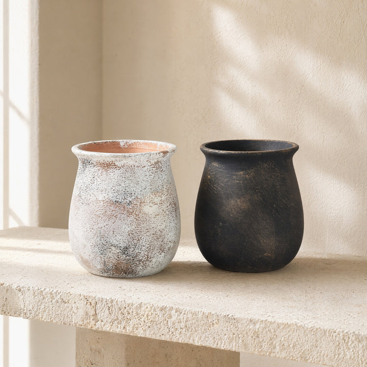 Rustic Handmade Ceramic Pot Bowlift