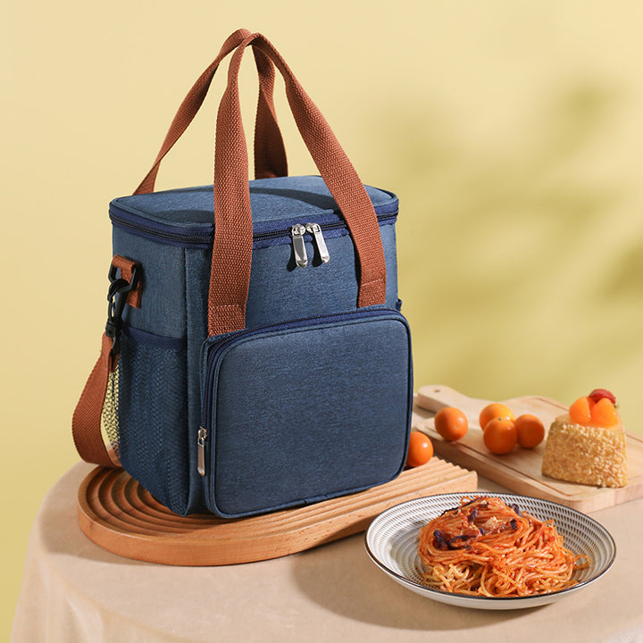 Women's cooler bag with insulated interior and additional compartment Bowlift