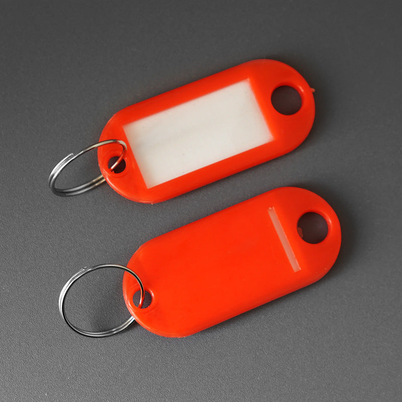 Unisex Multifunctional Label Tags with Transparent Window Bowlift