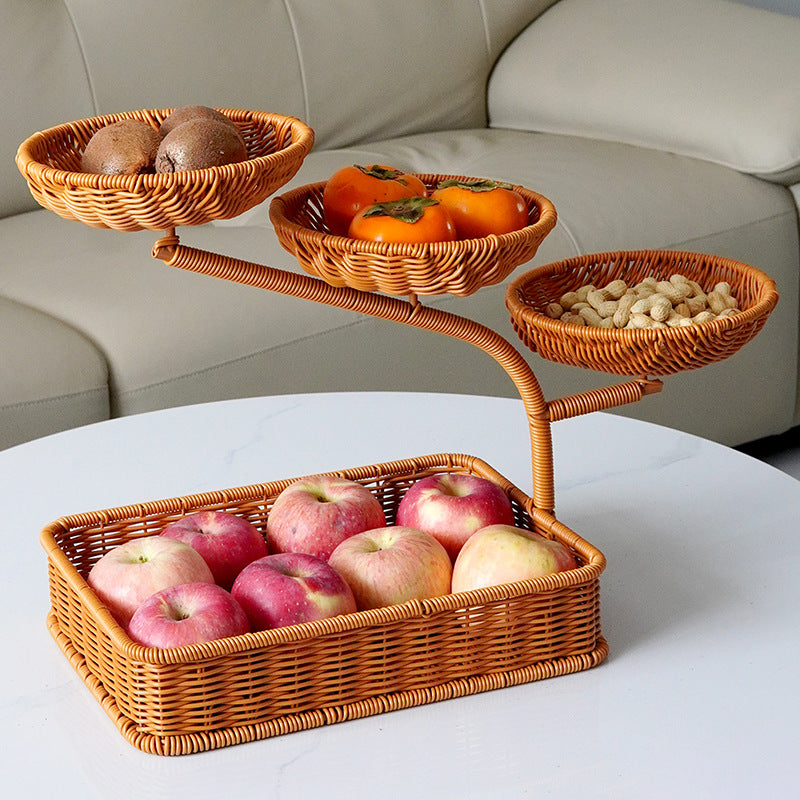 Ladies two-tier fruit bowl Bowlift
