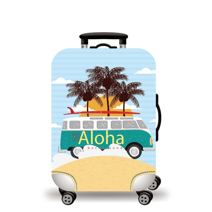 Unisex hard-shell suitcase with modern geometric design Bowlift