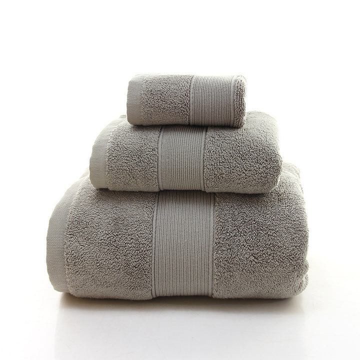 Terry Towel Set With Luxurious Comfort Bowlift