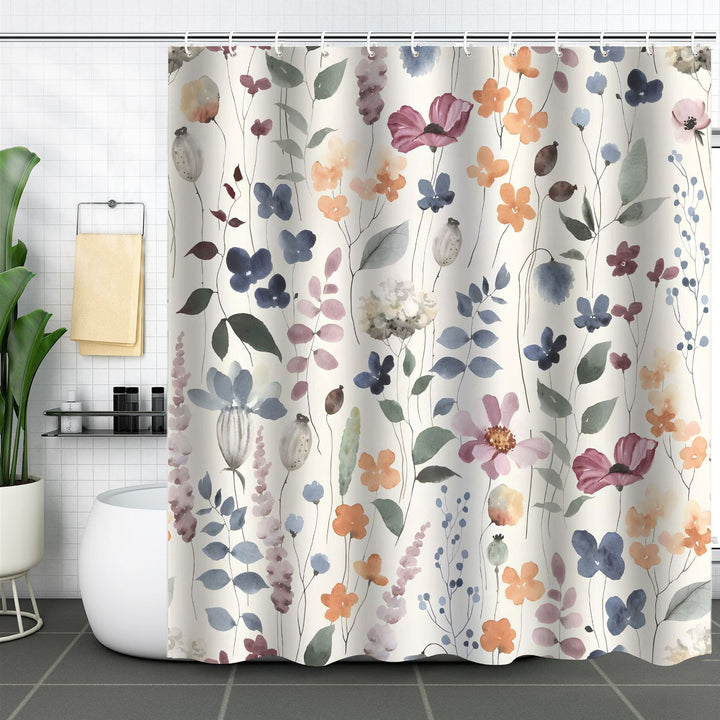 Botanical Garden Shower Curtain Bowlift