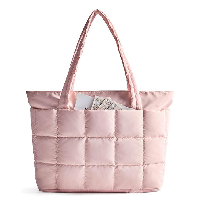 Padded tote bag with comfortable interior organizer Bowlift