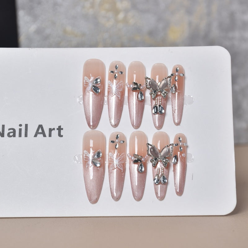 Deluxe Decorative Press-On Nail Art Bowlift