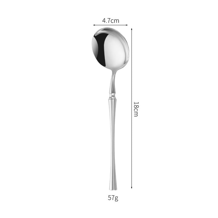 Luxurious and Elegant Dessert Knife with Precision Blade Bowlift