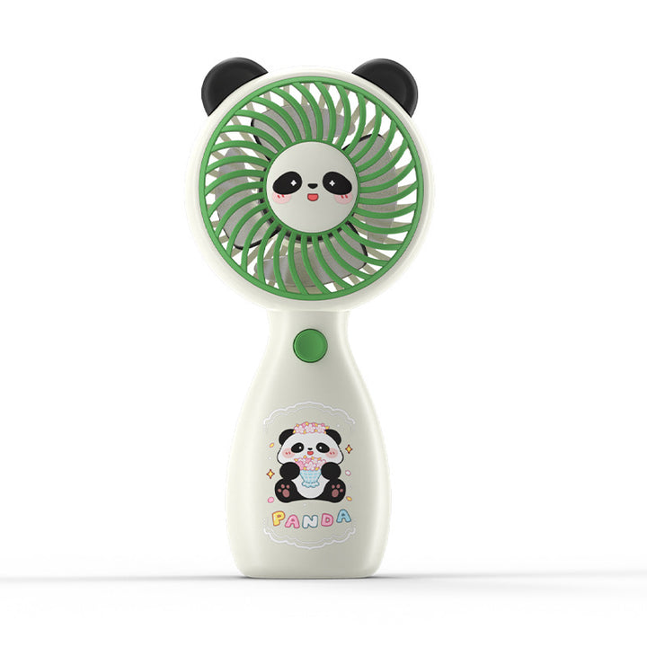 Ladies Wearable Hand Fan with Cute Panda Design Bowlift