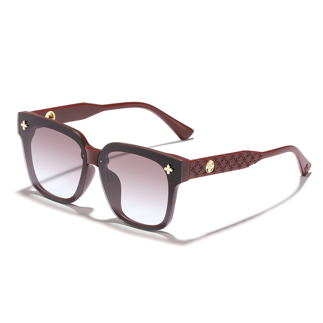 Women's fashionable sunglasses with extravagant frame and polarized lenses Bowlift
