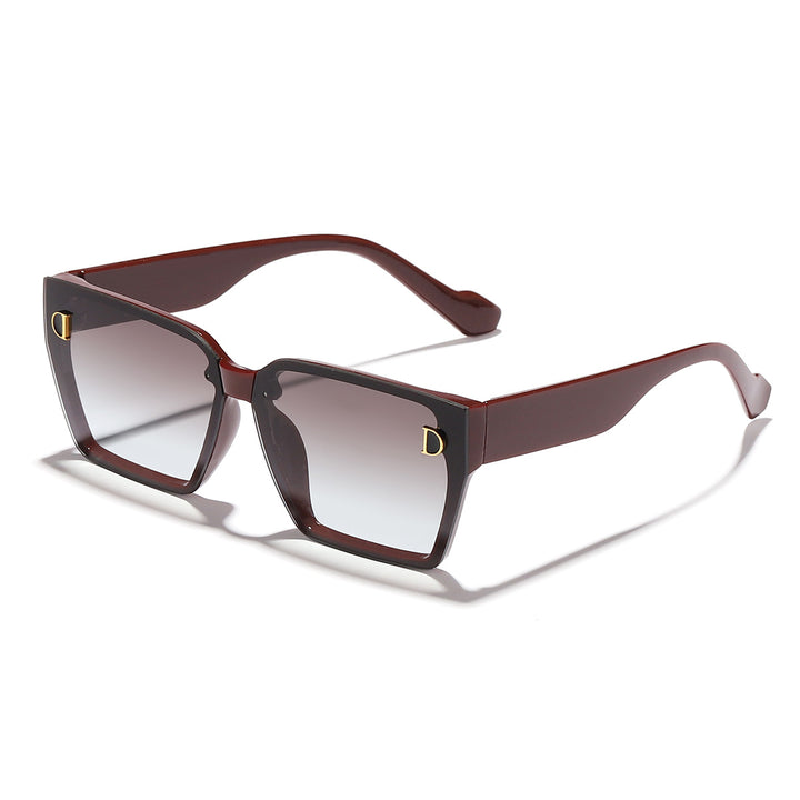 Women's fashionable sunglasses in a unique design with oversized lenses Bowlift