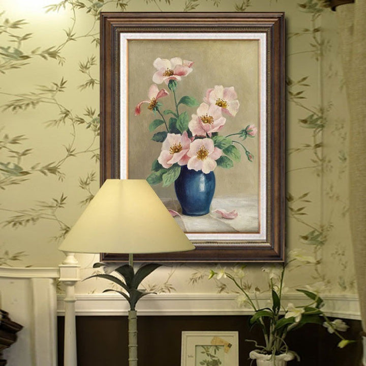 Framed Flower Still Life Artwork