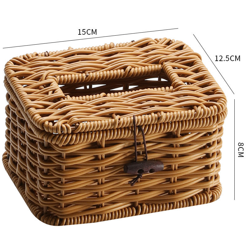 Decorative Handwoven Storage Box Bowlift