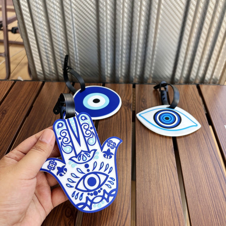 Artistic Hand-Shaped Luggage Tag Bowlift